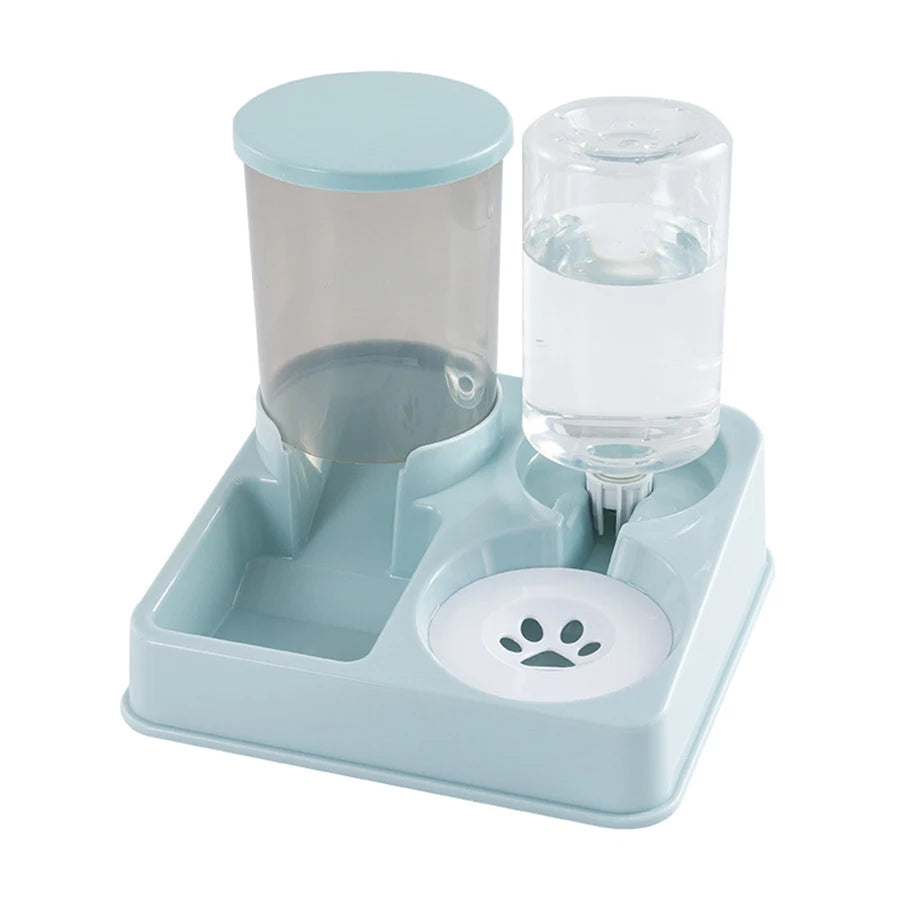 Automatic Cat Feeder & Water Dispenser Set