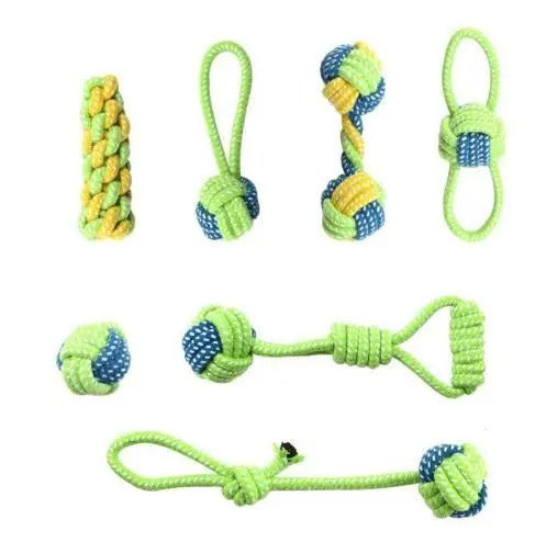 Portable Tug & Ball Dog Toy