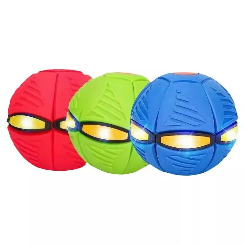 2-in-1 Flying Saucer & Bouncy Dog Ball