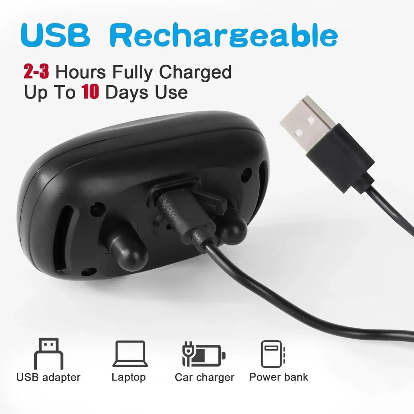 USB Rechargeable Anti-Barking Collar