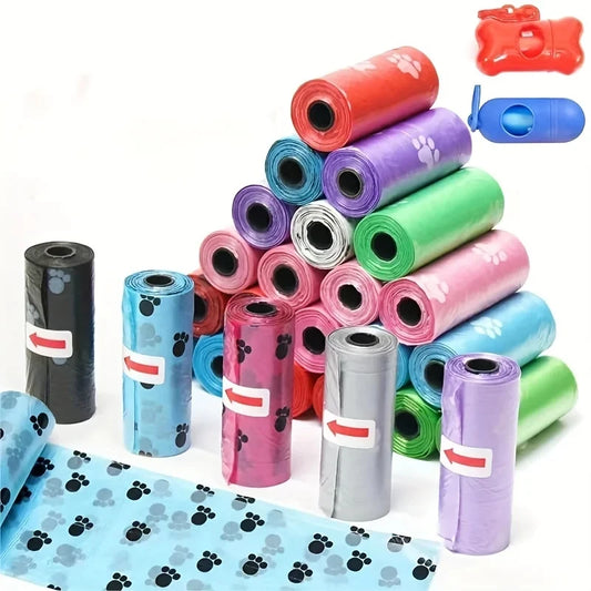 120 Rolls Dog Poop Bags