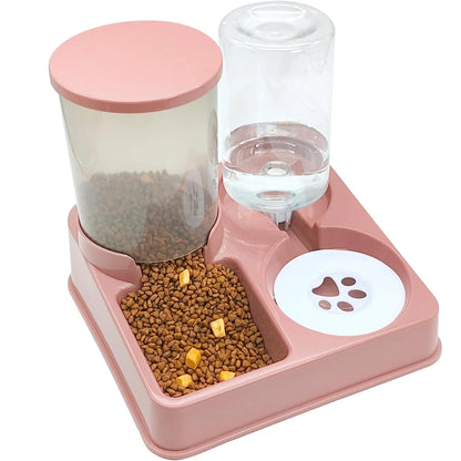Automatic Cat Feeder & Water Dispenser Set
