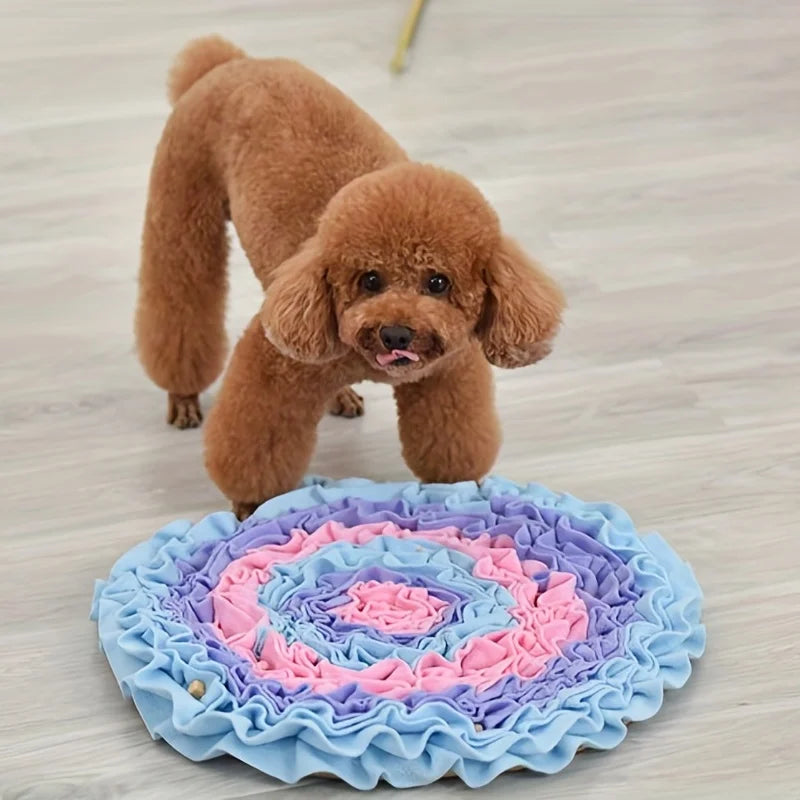 Dog Snuffle Mat – Slow Feeder & Anti-Anxiety Play Mat