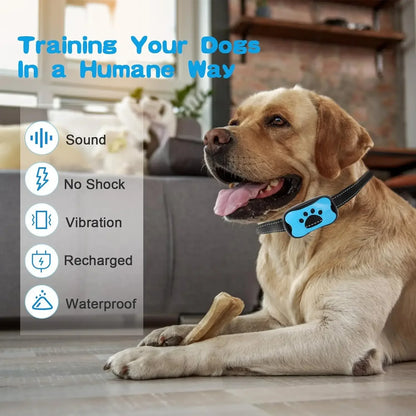 USB Rechargeable Anti-Barking Collar
