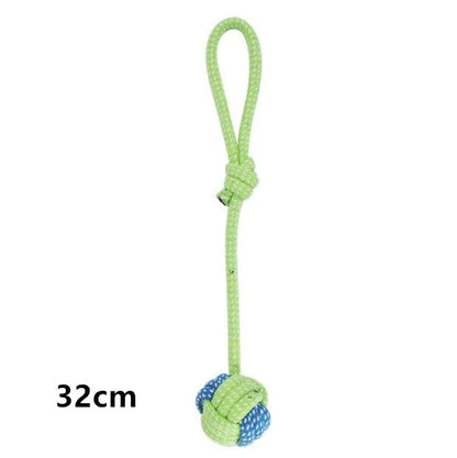 Portable Tug & Ball Dog Toy