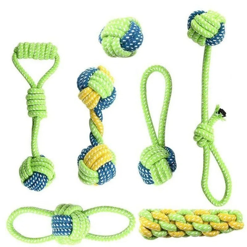 Portable Tug & Ball Dog Toy