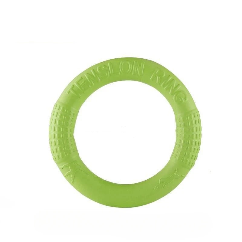 Indestructible Flying Ring Toy for Dogs
