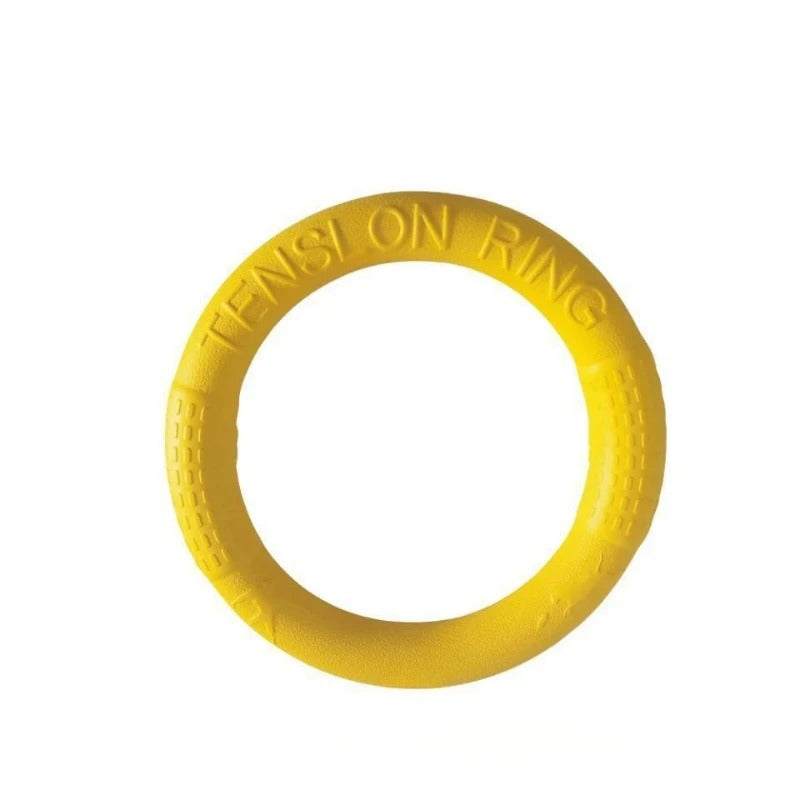 Indestructible Flying Ring Toy for Dogs