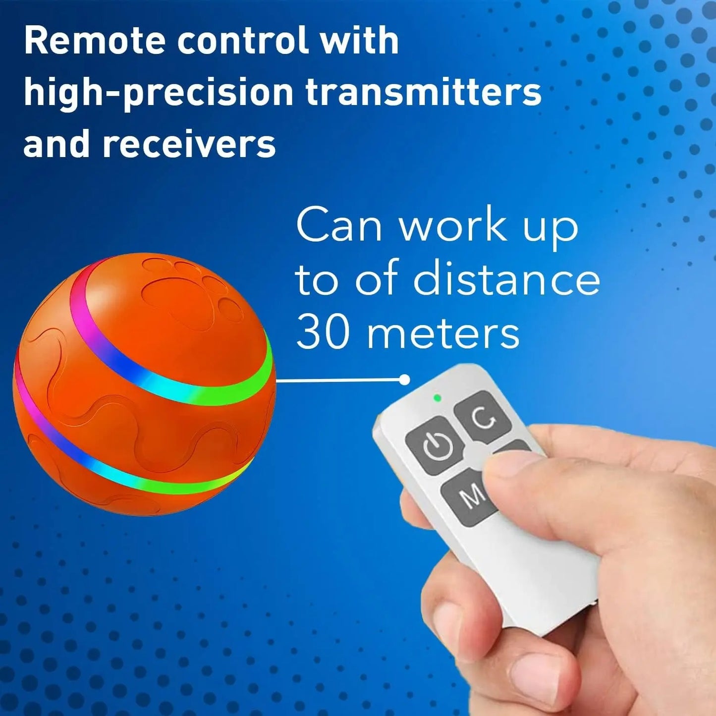 Remote - Control Dog Toy Ball