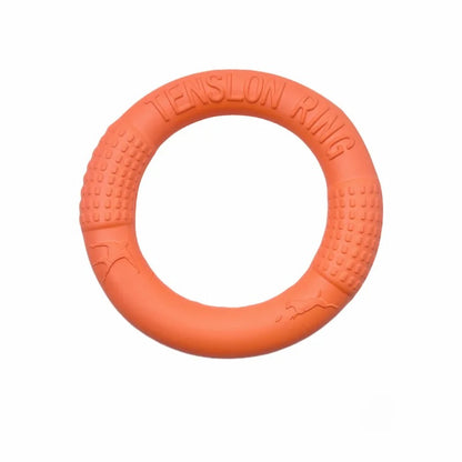 Indestructible Flying Ring Toy for Dogs