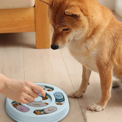 Interactive Slow Feeder Puzzle Bowl for Dogs