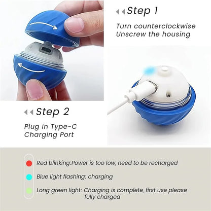 Smart Bounce Ball – USB Moving Dog Toy