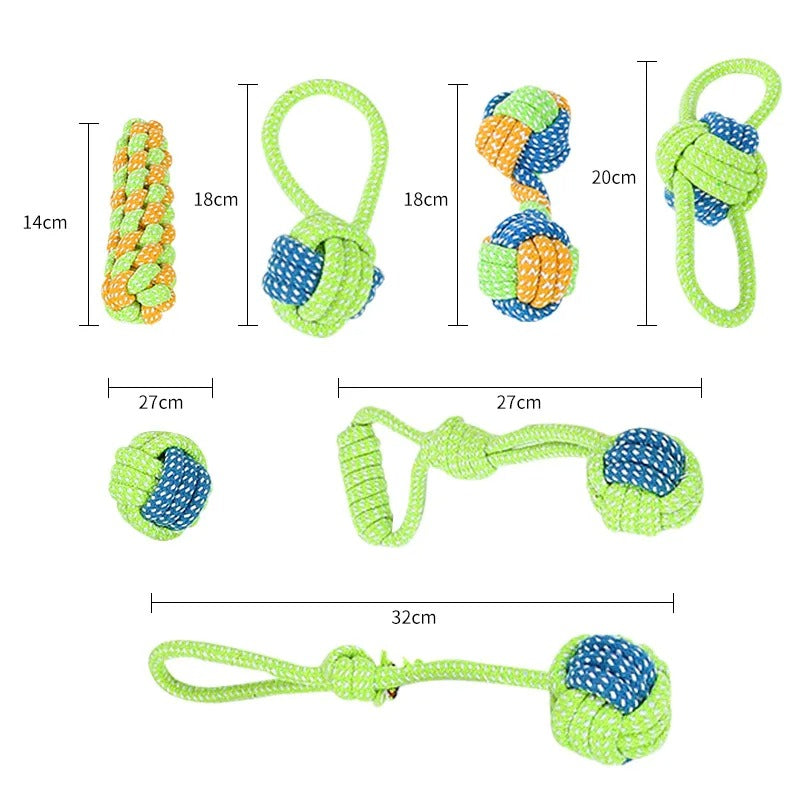 Portable Tug & Ball Dog Toy