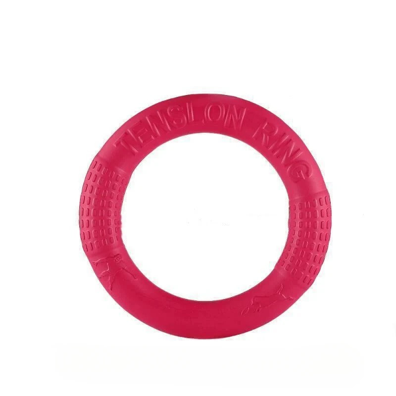 Indestructible Flying Ring Toy for Dogs