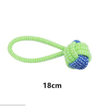 Portable Tug & Ball Dog Toy